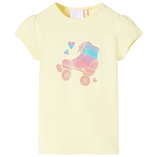 Dziecięca koszulka wrotka, 104 (3-4 lata), żółta / AAALOE Inna marka