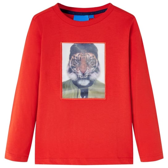 Dziecięca koszulka z nadrukiem tygrysa, 100% baweł Zakito Europe