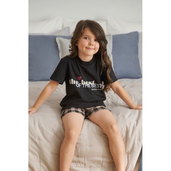 Dziecięca piżama z szortami w kratkę doctor nap -122-128 Inna marka