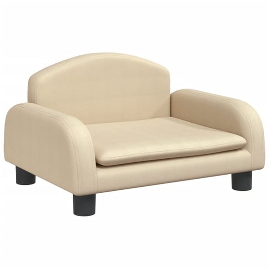 Dziecięca sofa kremowa 50x40x30 cm - miękka pianka Zakito Europe