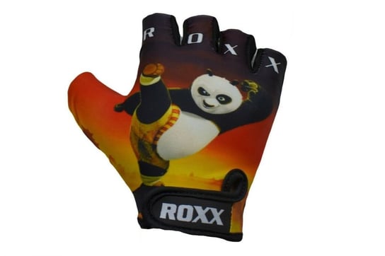 Dziecięce rękawiczki rowerowe Roxx Kids Cycling Gloves Gel Padded | Kung Fu Pand 3XS ROXX