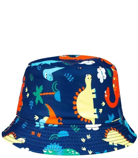 Dziecięcy dwustronny kapelusz bucket hat kolorowy Agrafka