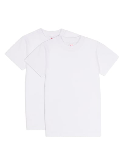 Dziecięcy gładki biały t-shirt 2-pak Tup Tup Tup Tup