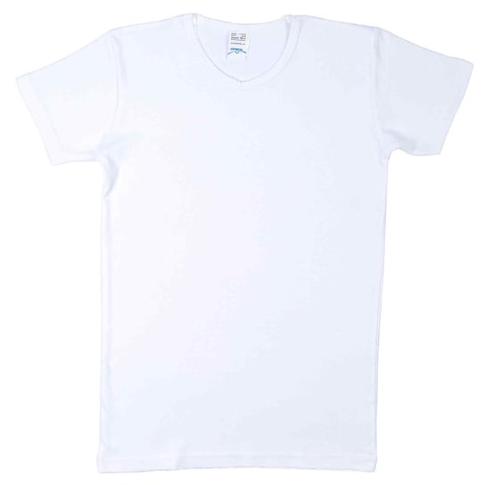 Dziecięcy gładki T-Shirt biały/Olimpias OLIMPIAS