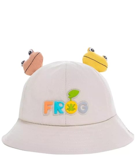 Dziecięcy Kapelusz czapka na gumkę żabki FROG Agrafka