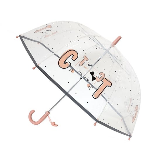 Dziecięcy parasol + gwizdek (przezroczysty) Cat Smati Smati