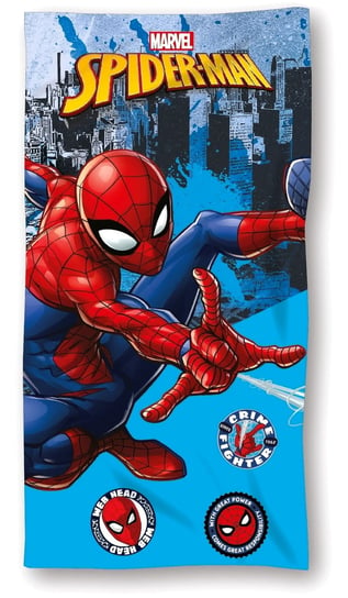 Dziecięcy ręcznik kąpielowy Spiderman 70x140 Microfibra Marvel