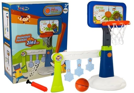 Dziecięcy Zestaw do Koszykówki Gra na Punkty Lean Toys