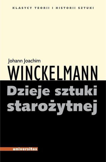 Dzieje sztuki starożytnej Winckelmann Johann Joachim