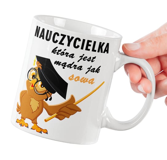 DZIEŃ NAUCZYCIELA MĄDRA SOWA GADŻET PREZENT JAKOŚĆ Inna marka