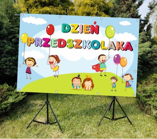 Dzień Przedszkolaka- Baner do szkoły i przedszkola 250x150cm Inna marka