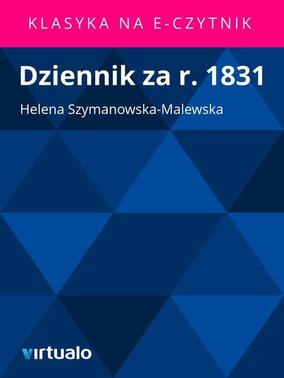 Dziennik 1831 Szymanowska-Malewska Helena