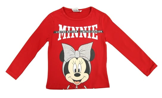 Dziewczęca bluzka na długi rękaw Myszka Minnie Disney Disney