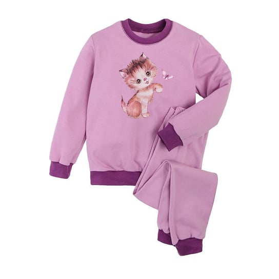 Dziewczęca piżama, fioletowa, kotek, Tup Tup Tup Tup