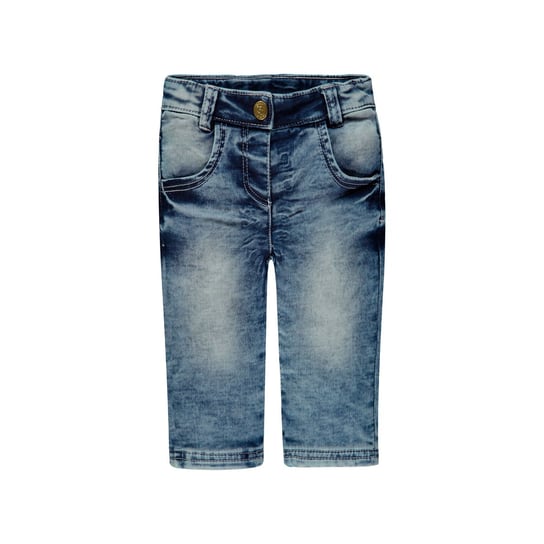 Dziewczęce spodnie jeansowe, niebieski, rozmiar 68 Kanz