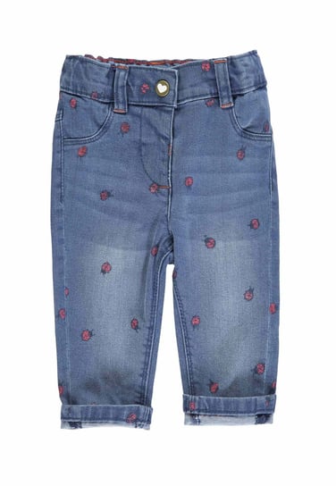 Dziewczęce spodnie jeansowe z nadrukiem biedronek Tom Tailor Tom Tailor