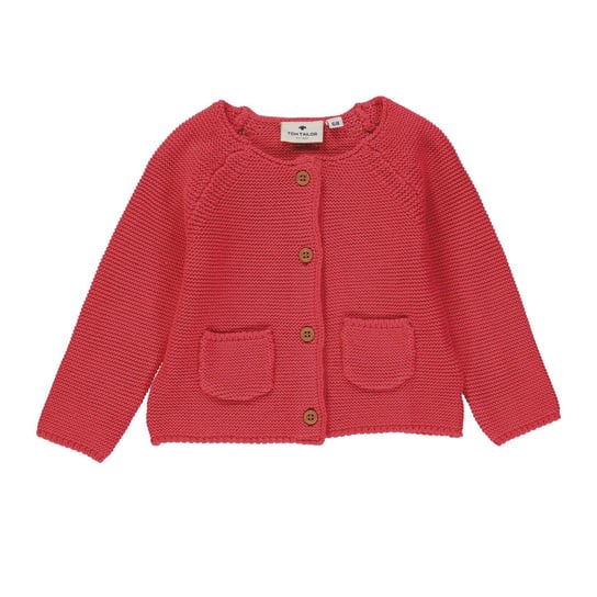Dziewczęcy Sweter Z Długim Rękawem, czerwony, rozmiar 74 Tom Tailor