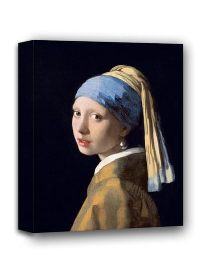 Dziewczyna z perłą - obraz na płótnie 50x70 cm Galeria Plakatu
