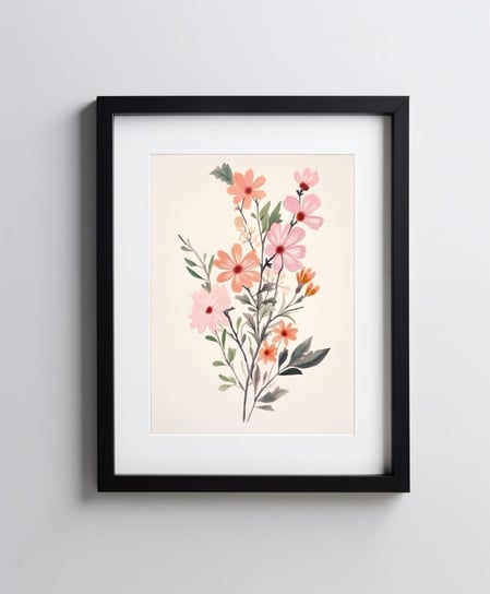 Dzikie Kwiaty - 40x50 cm - Bez ramy Harmony Posters