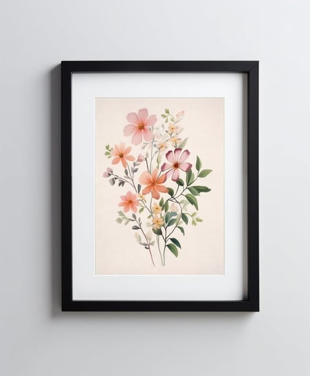 Dzikie Kwiaty - 40x50 cm - Bez ramy Harmony Posters