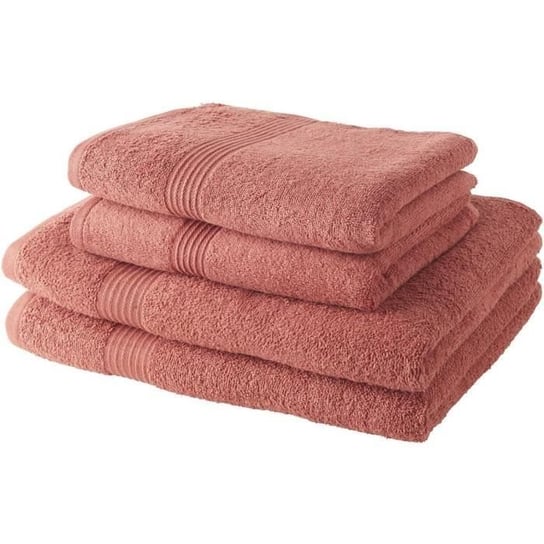 DZIŚ Zestaw 2 ręczników 50x100 cm + 2 ręczniki 70x130 cm Terakota 100% bawełna Today