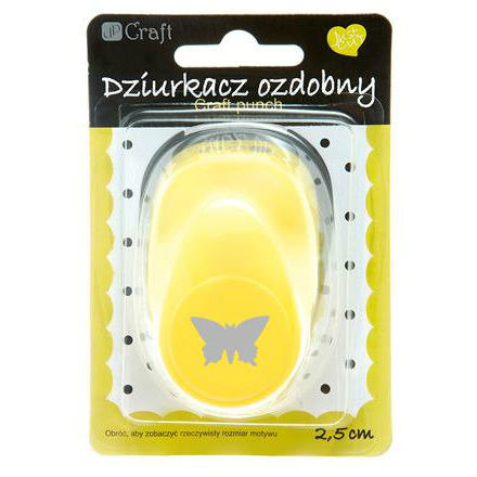 Dziurkacz ozdobny 2,5 cm - motyl 2 dpCraft