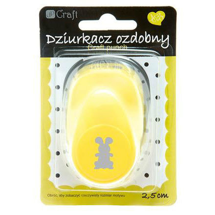 Dziurkacz ozdobny 2,5 cm - zajączek dpCraft