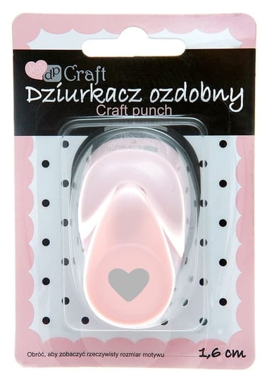 DZIURKACZ OZDOBNY DALPRINT 1,6CM SERCE1 JCDZ 105 023 dpCraft