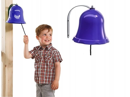 Dzwonek Kapitański dla dzieci plac zabaw KBT niebieski KBT