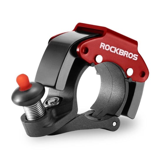 Dzwonek rowerowy aluminiowy Rockbros Big Ring RD głośny Rockbros