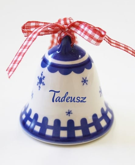 Dzwonek Świąteczny Tadeusz, niebieski Jawi