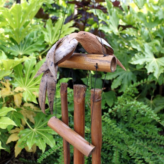 Dzwonki Wietrzne - 2 Ptaki - Miły bambusowy dźwięk ANCIENT WISDOM