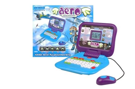 E-Edu, zabawka edukacyjna Laptop Aero E-Edu