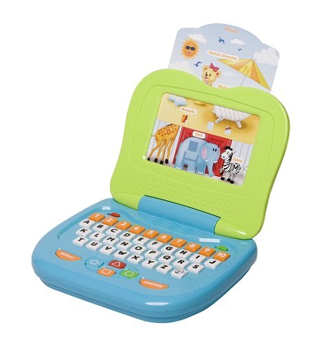 E-Edu, zabawka edukacyjna Laptop na obrazeczki, 8077 E-Edu
