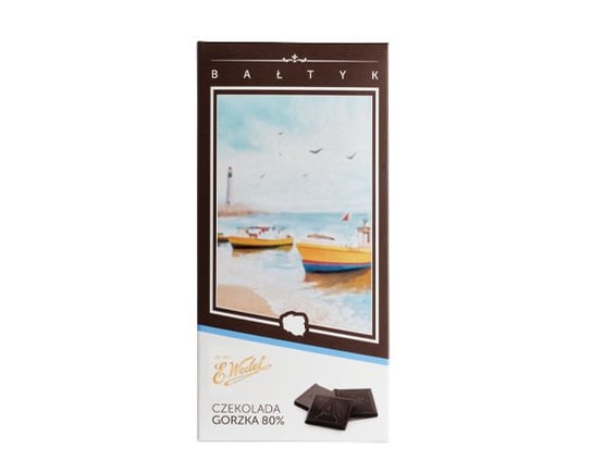 E.Wedel, czekolada gorzka 80% Morze Bałtyckie, 100 g E. Wedel