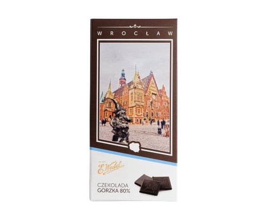 E.Wedel, czekolada gorzka 80% Rynek we Wrocławiu, 100 g E. Wedel