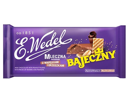 E.Wedel, czekolada mleczna z nadzieniem Bajeczny, 290 g E. Wedel