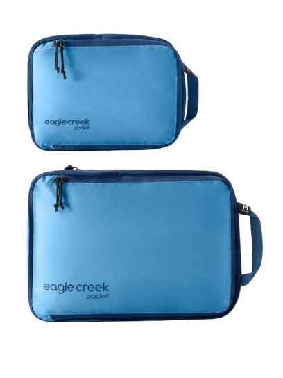 Eagle Creek Isolate Compression Cube Set Blue Down Eagle Creek