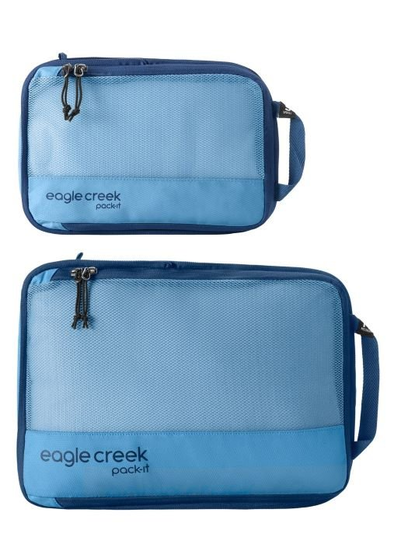 Eagle Creek Reveal Compression Cube Set Blue Down Eagle Creek