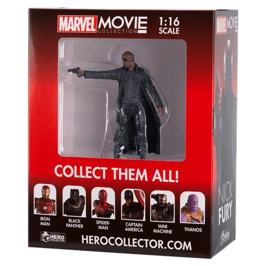 Eaglemoss Marvel Movie Nick Fury Figurka 1:16 Inna marka