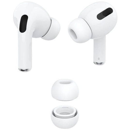Ear Tips silikonowe gumki wkładki douszne do słuchawek Apple AirPods Pro 1/2 rozmiar XS (bardzo mały) (2 szt.) MFC