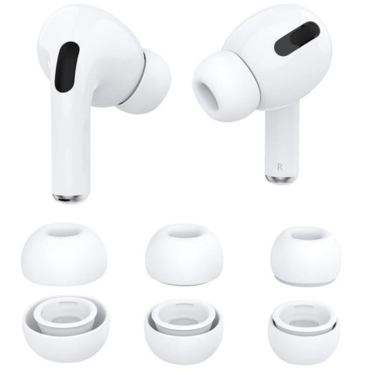 Ear Tips silikonowe gumki wkładki douszne  S/M/L do słuchawek Apple AirPods Pro 1/2 MFC