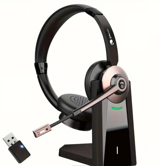 EARBAY Zestaw Słuchawkowy BT USB AI Mikrofon Stacja Ładowania PC Zoom Inna marka