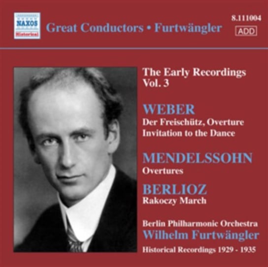 Early Recordings. Volume 3 Furtwangler Wilhelm