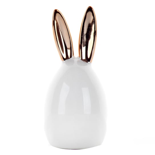 Easter, Figurka jajo z uszami, białe, 5,2x5,2x12 cm Empik