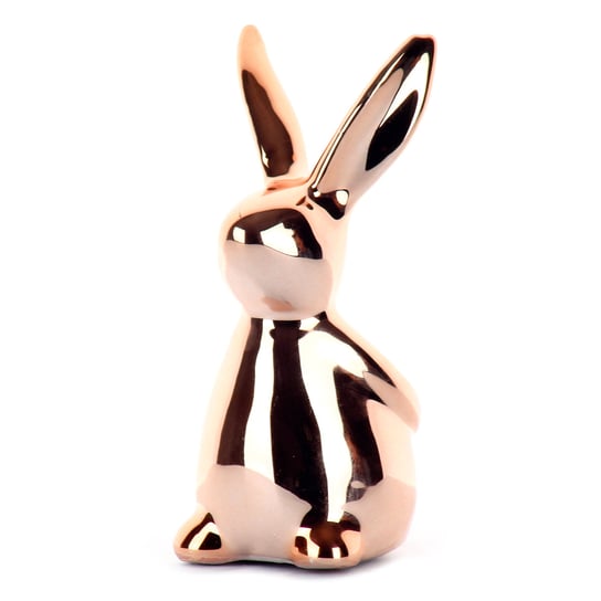 Easter, Figurka królik, miedziana, 10,5 cm Empik