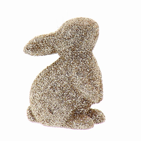 Easter Time, zawieszka dekoracyjna, króliczek, złoty, 5 cm Empik