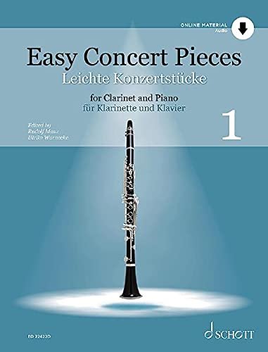 Easy Concert Pieces For Violin And Piano Vol.1 - Spartiti Per Violino Con Audio | Per Principianti E Studenti