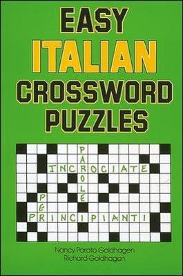 Easy Italian Crossword Puzzles Goldhagen Richard