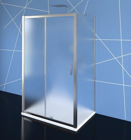 EASY LINE kabina prysznicowa trójścienna 1100x900mm, wariant L/P, szkło Brick Inna marka